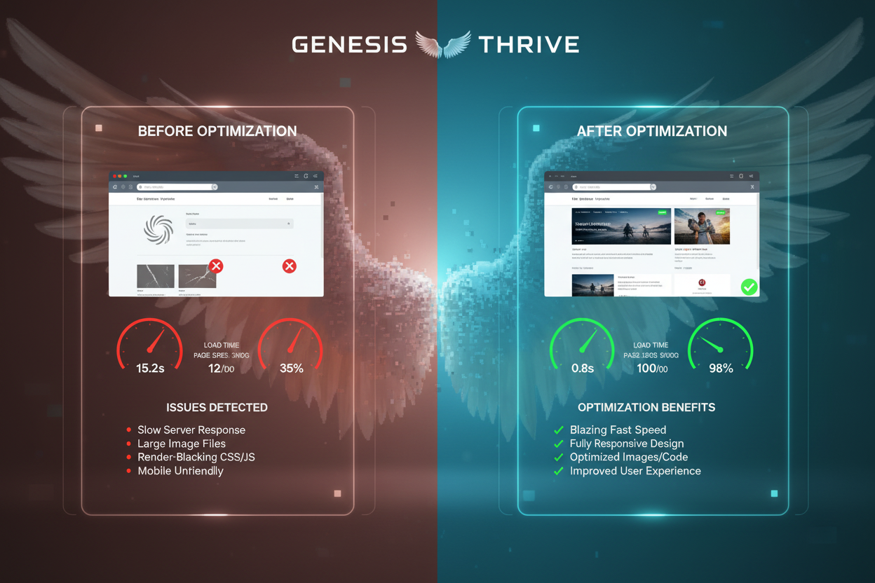 Performance Optimization with Genesis Thrive Branding