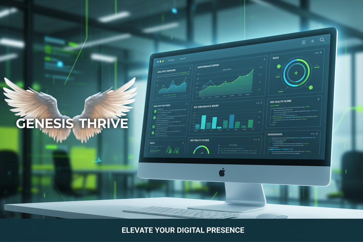 Website Auditing with Genesis Thrive Logo